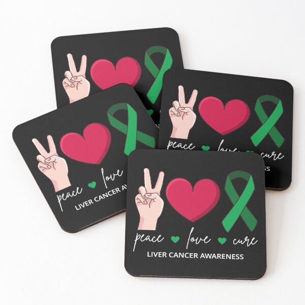 Item preview, Peace Love Cure - Liver Cancer Awareness II designed and sold by Lemon Pepper.