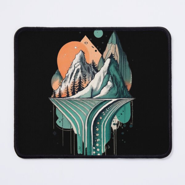 Item preview, Nature Reinvented: Mountains & Watercolor designed and sold by WilsonMiller-.