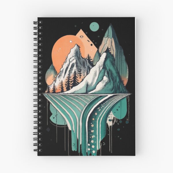 Item preview, Nature Reinvented: Mountains & Watercolor designed and sold by WilsonMiller-.
