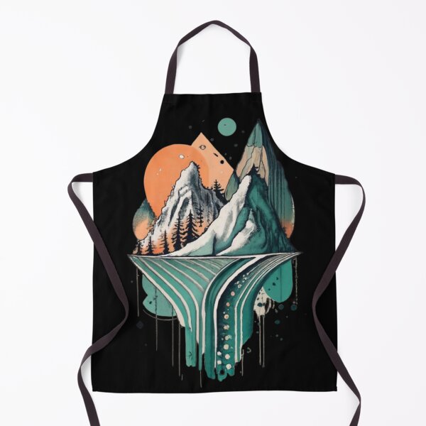 Item preview, Nature Reinvented: Mountains & Watercolor designed and sold by WilsonMiller-.