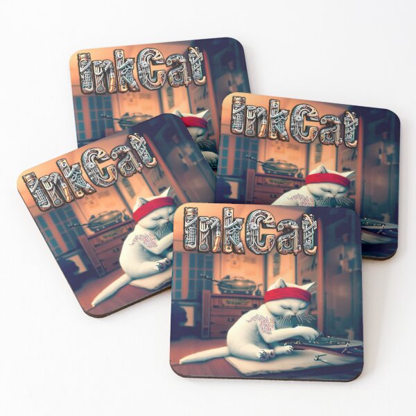 Item preview, Gato Tatuador V2 designed and sold by FotoLibreStudio.