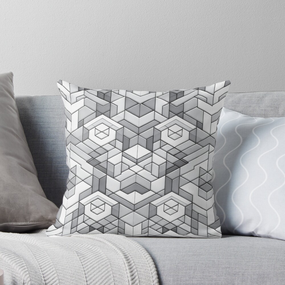 Item preview, Throw Pillow designed and sold by hidden-design.
