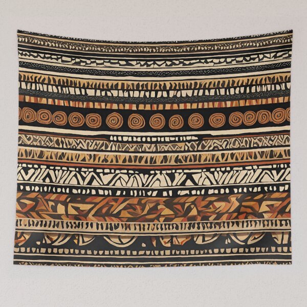 Item preview, African tribal edging pattern designed and sold by Boru-Atisuto.
