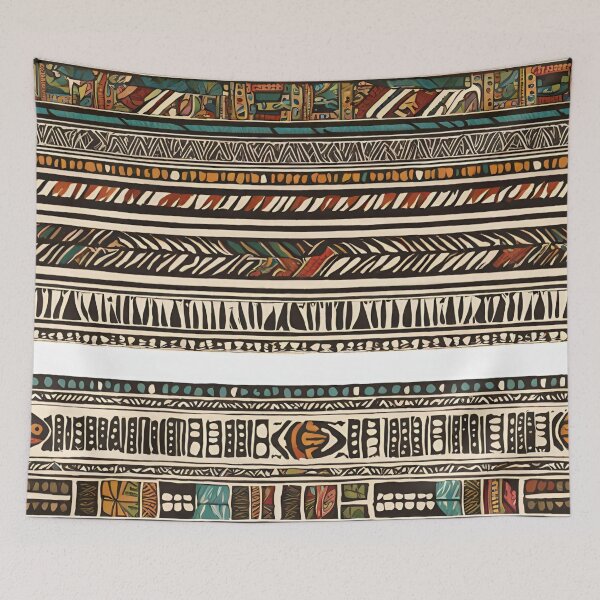 Item preview, African tribal edging pattern designed and sold by Boru-Atisuto.
