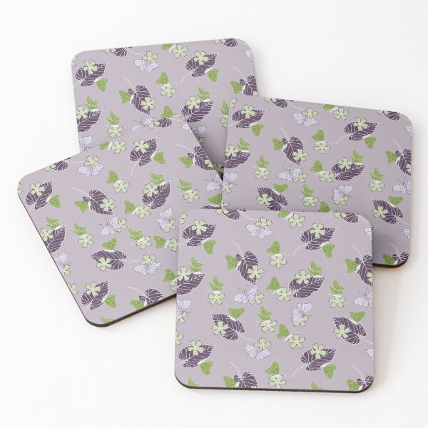 Item preview, Pretty purple and green butterfly garden! designed and sold by SerahO.