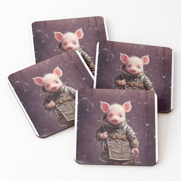 Item preview, Christmas Pig at Workout designed and sold by tiagojardins.