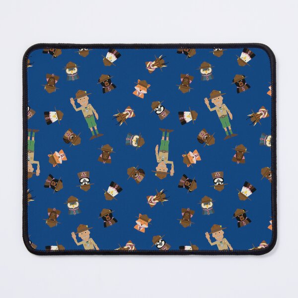 Item preview, Wood Badge Patrol Critters - Baden-Powell Pattern - Blue designed and sold by Tyson Carter.