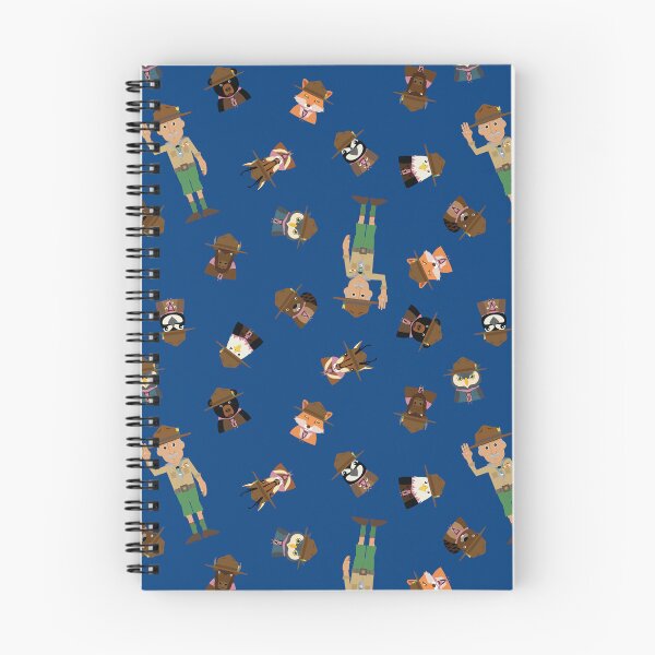 Item preview, Wood Badge Patrol Critters - Baden-Powell Pattern - Blue designed and sold by Tyson Carter.