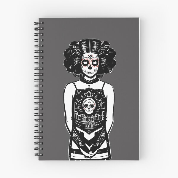 Item preview, Gothic Girl Halloween Art - Black and White Design designed and sold by DesignscapeWCF.
