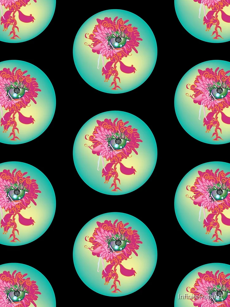 Thumbnail 3 of 3, Scarf, Bloom designed and sold by InfinitePathArt.