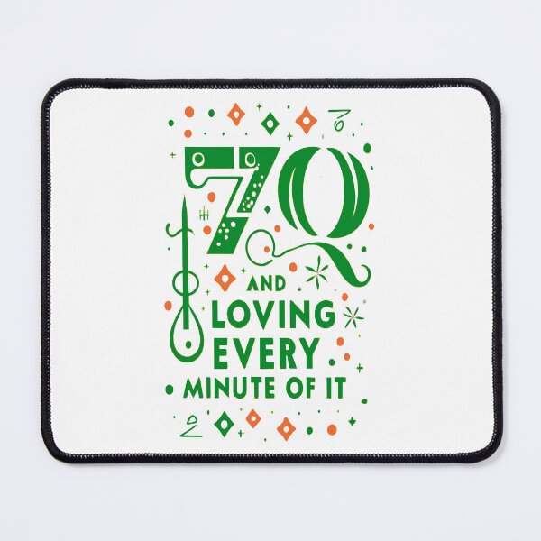 Item preview, Funny 70th Birthday Quote designed and sold by DashBliss.