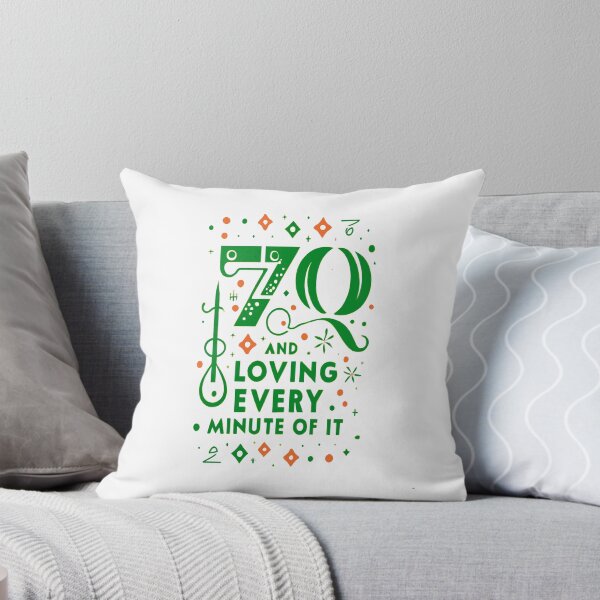 Item preview, Funny 70th Birthday Quote designed and sold by DashBliss.
