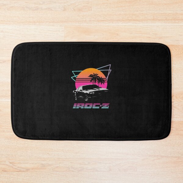 Item preview, 1980&39;s Retro Wave Chevy Camaro IROC-Z Black Premium T-Shirt designed and sold by HenrietteBuhle.