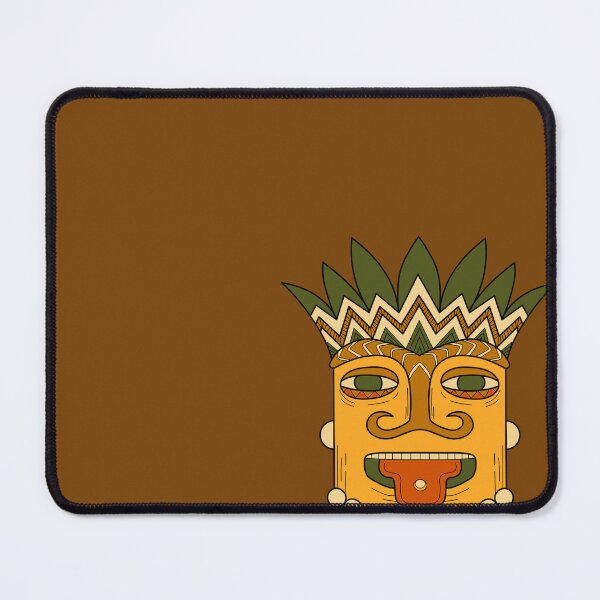 Item preview, Polynesian tiki CHILLING designed and sold by Anastasiia Tomilova.