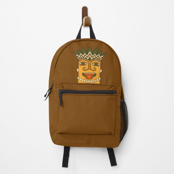 Item preview, Polynesian tiki CHILLING designed and sold by Anastasiia Tomilova.