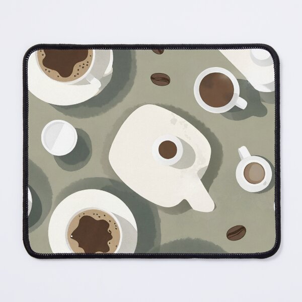 Item preview, Morning coffee lover pattern designed and sold by Boru-Atisuto.