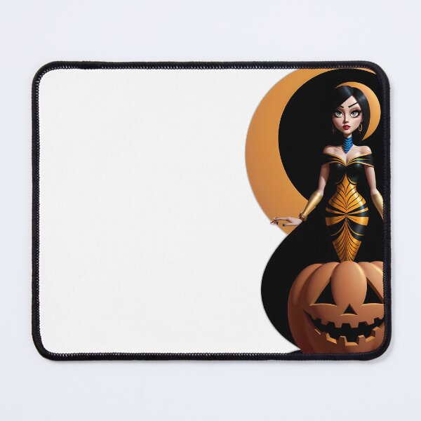 Item preview, Halloween Cartoon Egypt Queen with pumpkin designed and sold by cArtToonShop.