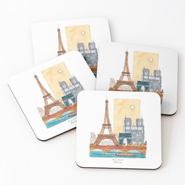 Item preview, Paris. La Ville Lumière designed and sold by ReynoIllustration.
