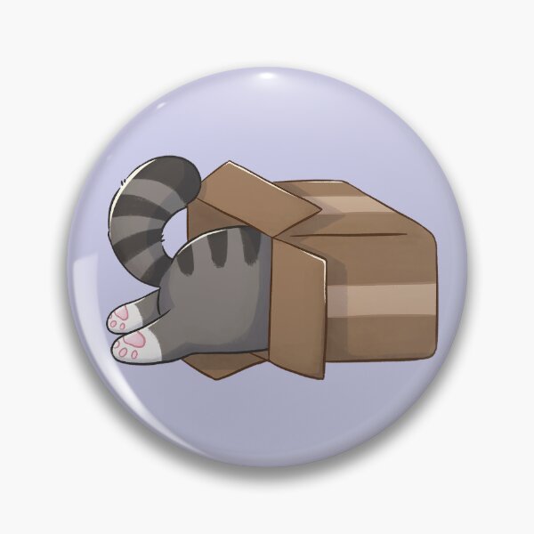 Item preview, Funny Tabby Cat In Box designed and sold by Meowrye.