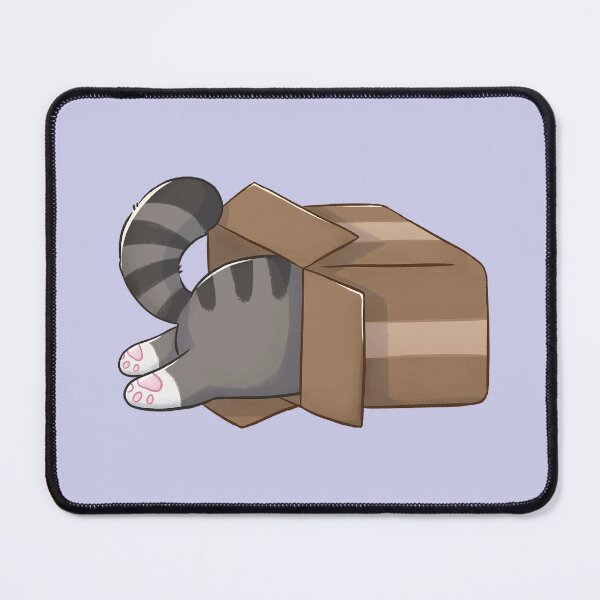 Item preview, Funny Tabby Cat In Box designed and sold by Meowrye.