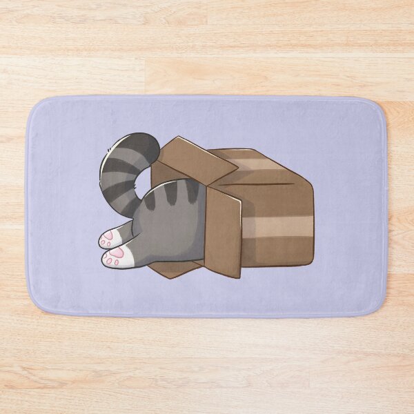 Item preview, Funny Tabby Cat In Box designed and sold by Meowrye.