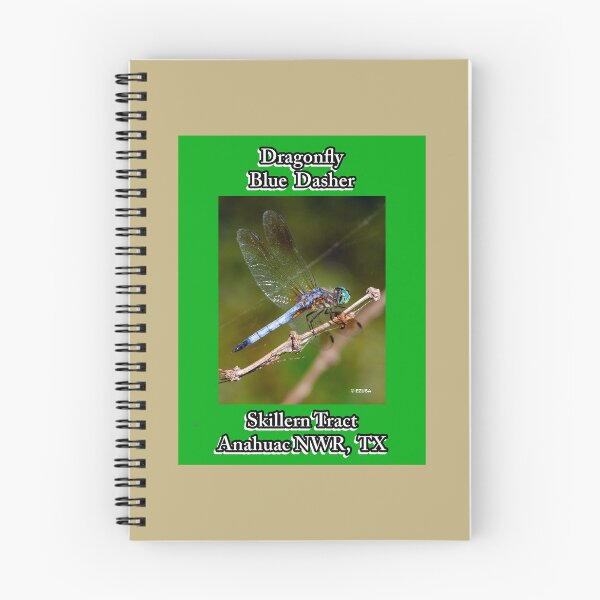 Item preview, For The Dragonfly Lover In You ~ Dragonfly: Blue Dasher, Skillern Tract, Anahuac NWR, Chambers County, Texas, USA. designed and sold by MoreEZUSA-Here.