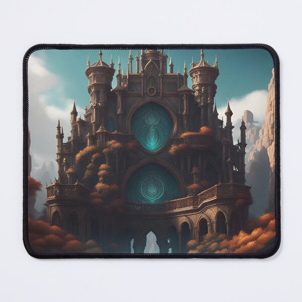 Item preview, A magical wizarding elf castle designed and sold by Artzspace.