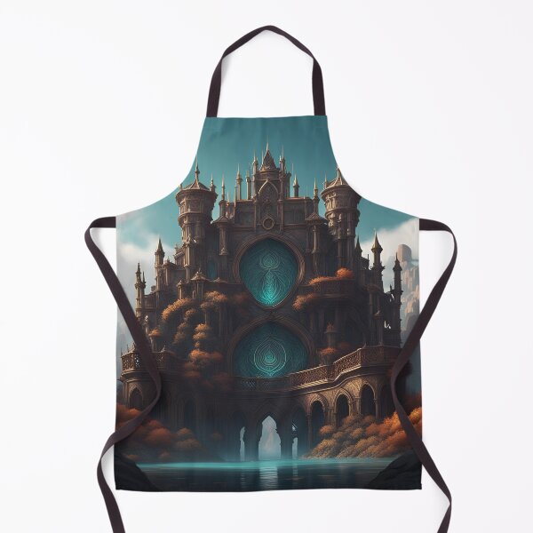 Item preview, A magical wizarding elf castle designed and sold by Artzspace.