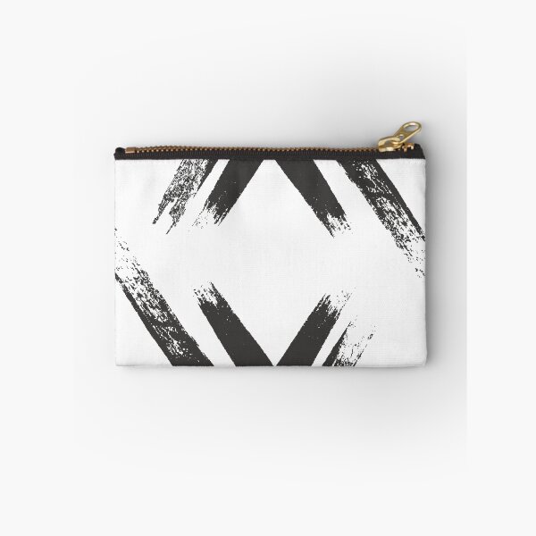 Item preview, hand drawing diamond shape and triangle fabric pattern designed and sold by ironpalette.
