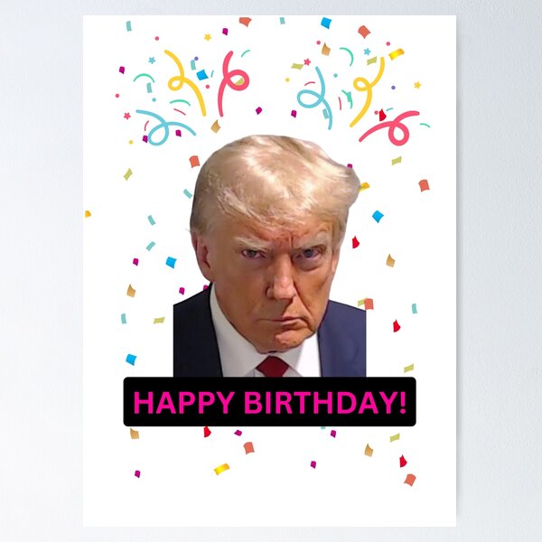 Donald Trump Christmas Greeting Card and Gifts, Willow Days Poster for  Sale by Willow Days