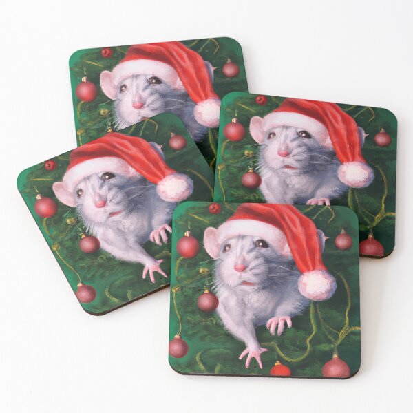Item preview, Christmas tree rat designed and sold by mindgoop.