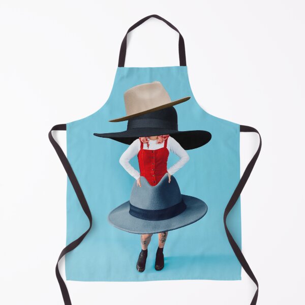 Item preview, Whimsical Surreal Collage Art: 'Wearing Many Hats' - Busy Multitasker Workaholic in Unique Red Jumper with Giant Hat designed and sold by GollyWillikers.