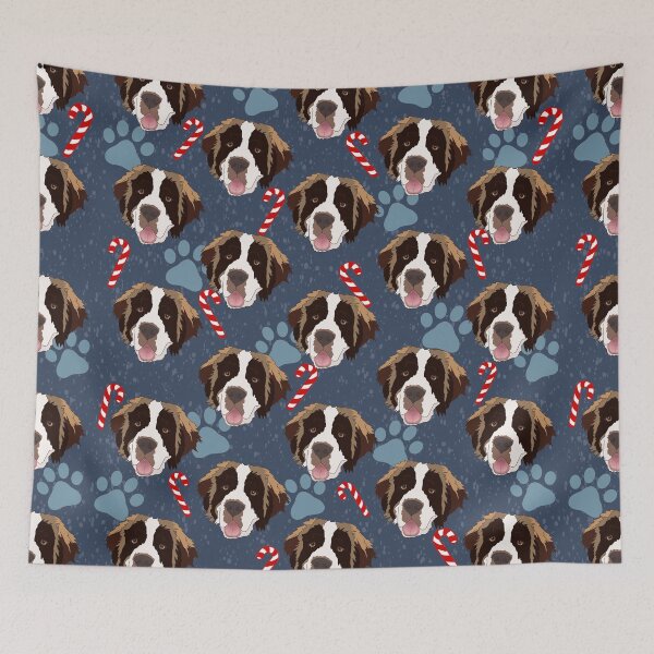 Item preview, Saint Bernard Christmas  designed and sold by KantstandyaC.