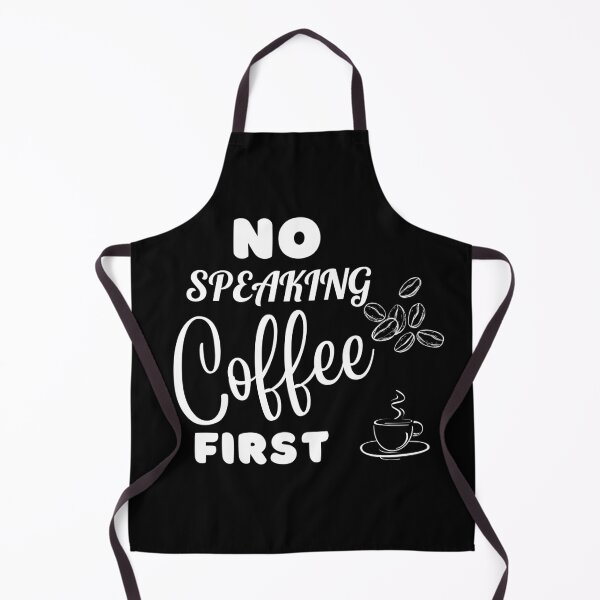 Item preview, No Speaking, Coffee First - A Humorous Design designed and sold by delohill.