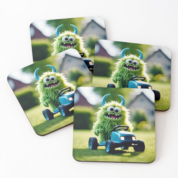 Item preview, Monsterville Monsters: Lawnmower designed and sold by MonstersByBecky.
