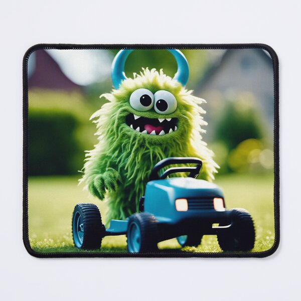 Item preview, Monsterville Monsters: Lawnmower designed and sold by MonstersByBecky.