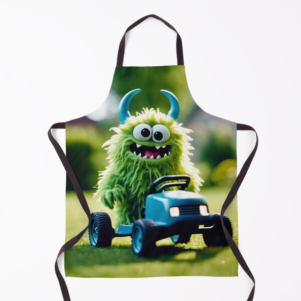 Item preview, Monsterville Monsters: Lawnmower designed and sold by MonstersByBecky.