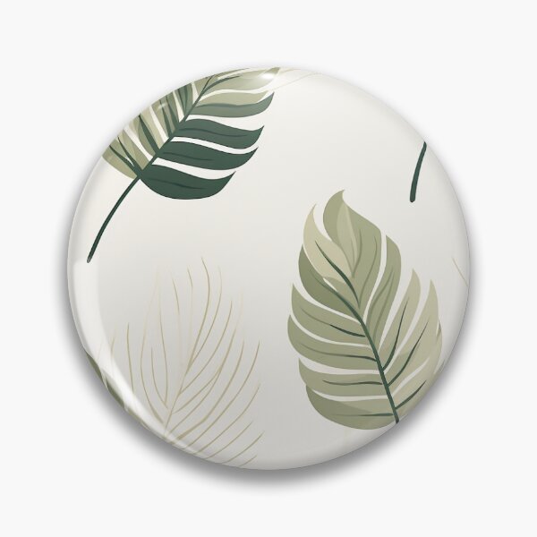 Item preview, Tropical Oasis Collection: Green Tones Leaf Print designed and sold by catofnimes.