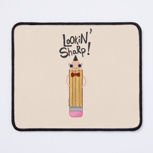 Item preview, Lookin sharp pencil pun designed and sold by MadebySan.