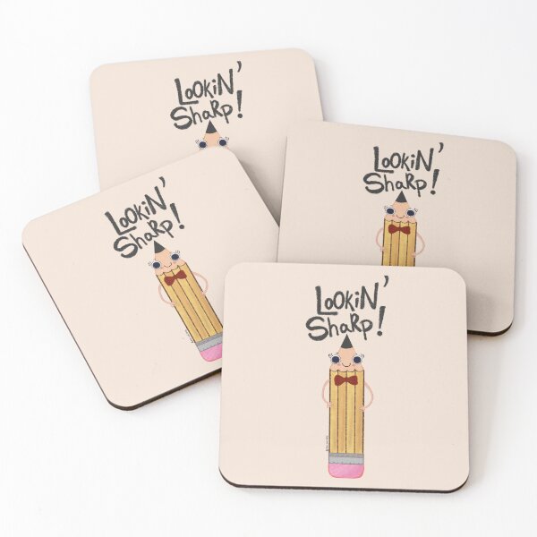 Item preview, Lookin sharp pencil pun designed and sold by MadebySan.