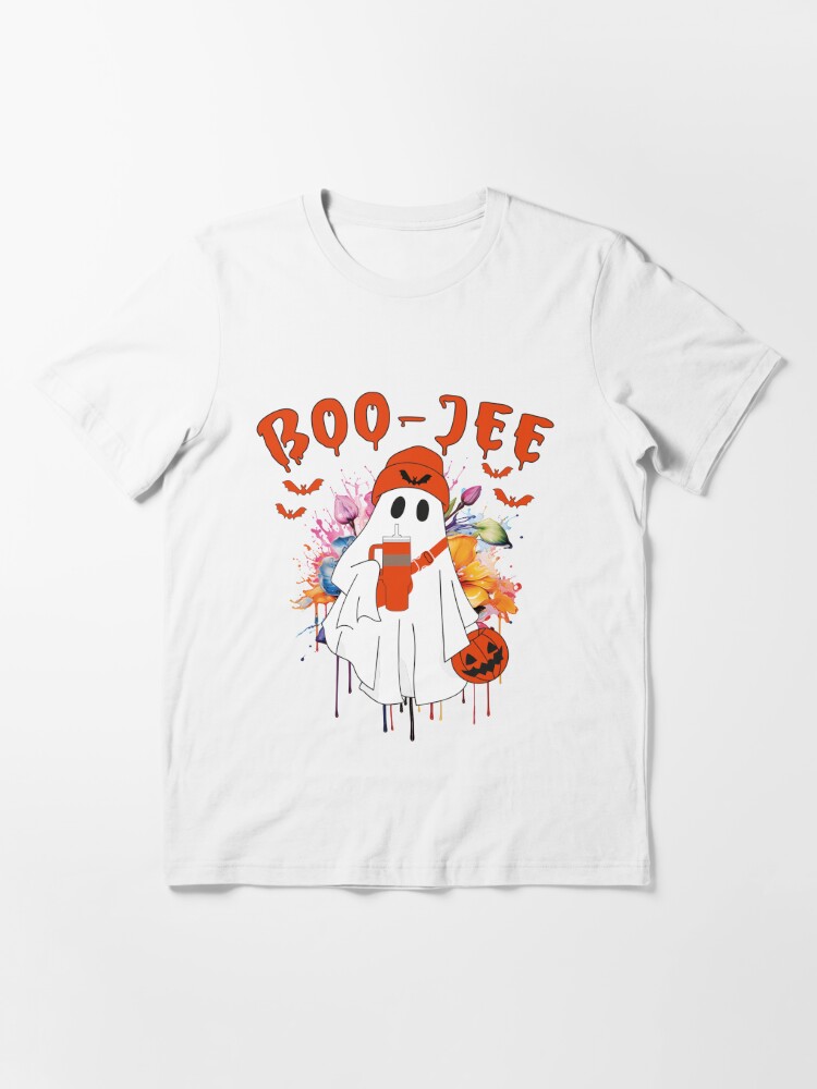 Boo Jee Spooky Season Cute Ghost Halloween Costume Boujee Sweatshirt