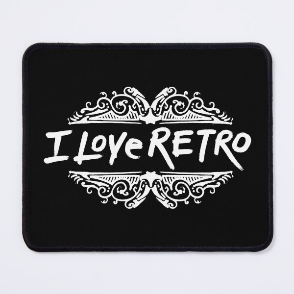Item preview, hand made i love retro themed design designed and sold by ironpalette.