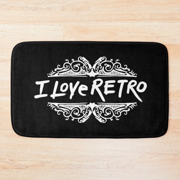 Item preview, hand made i love retro themed design designed and sold by ironpalette.