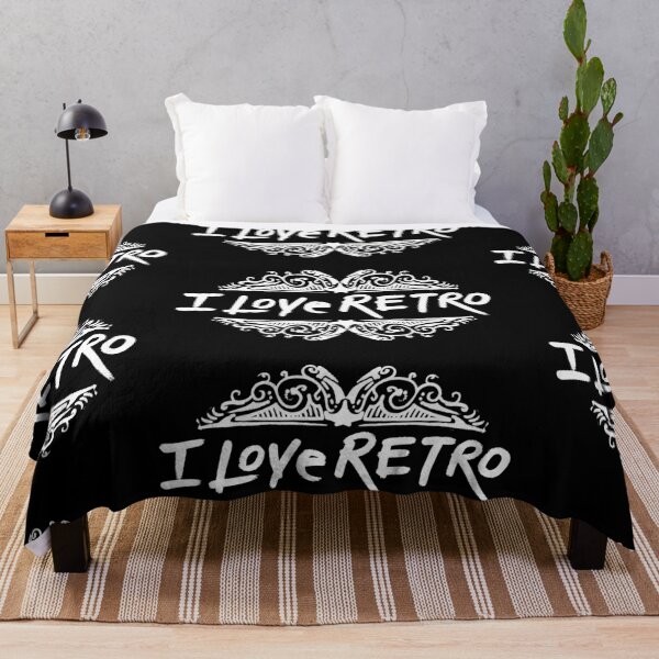 Item preview, hand made i love retro themed design designed and sold by ironpalette.