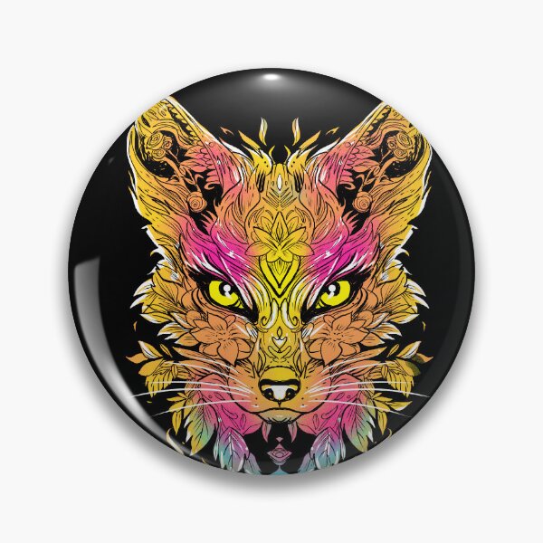 Item preview, Ornamental fox designed and sold by kharma zero.