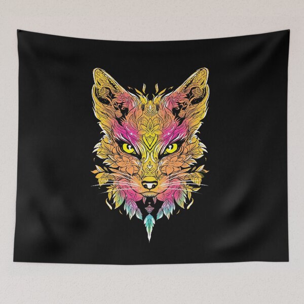 Item preview, Ornamental fox designed and sold by kharma zero.