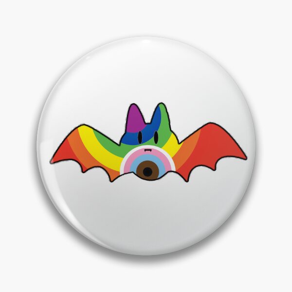 Artikelvorschau, Ambivalente Pride-Fledermaus entworfen und verkauft von Beau Lamborne.