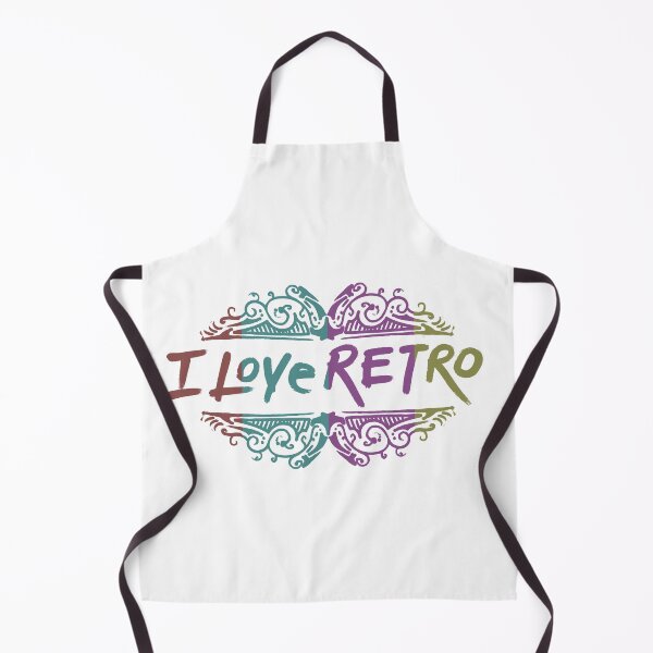 Item preview, hand made i love retro themed design designed and sold by ironpalette.