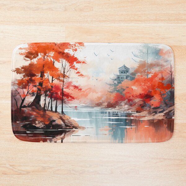 Item preview, Artistic Autumn Dreams: Japanese Style Watercolor designed and sold by aricutcia.