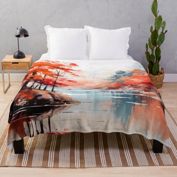 Item preview, Artistic Autumn Dreams: Japanese Style Watercolor designed and sold by aricutcia.